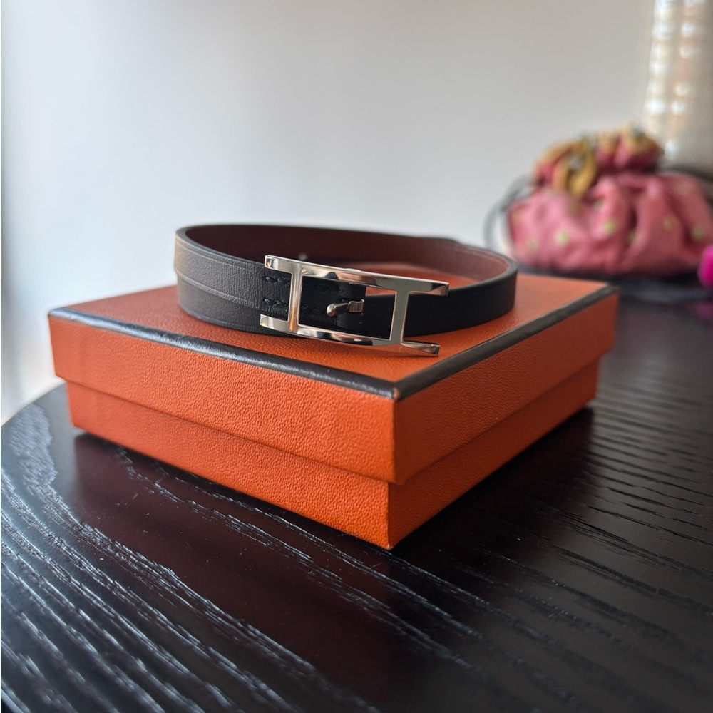 Hermes Behapi Double Tour Bracelet